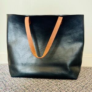 Madewell Transport Tote Black